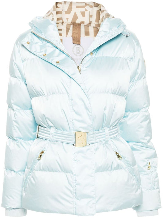 Belted Hooded Ski Jacket