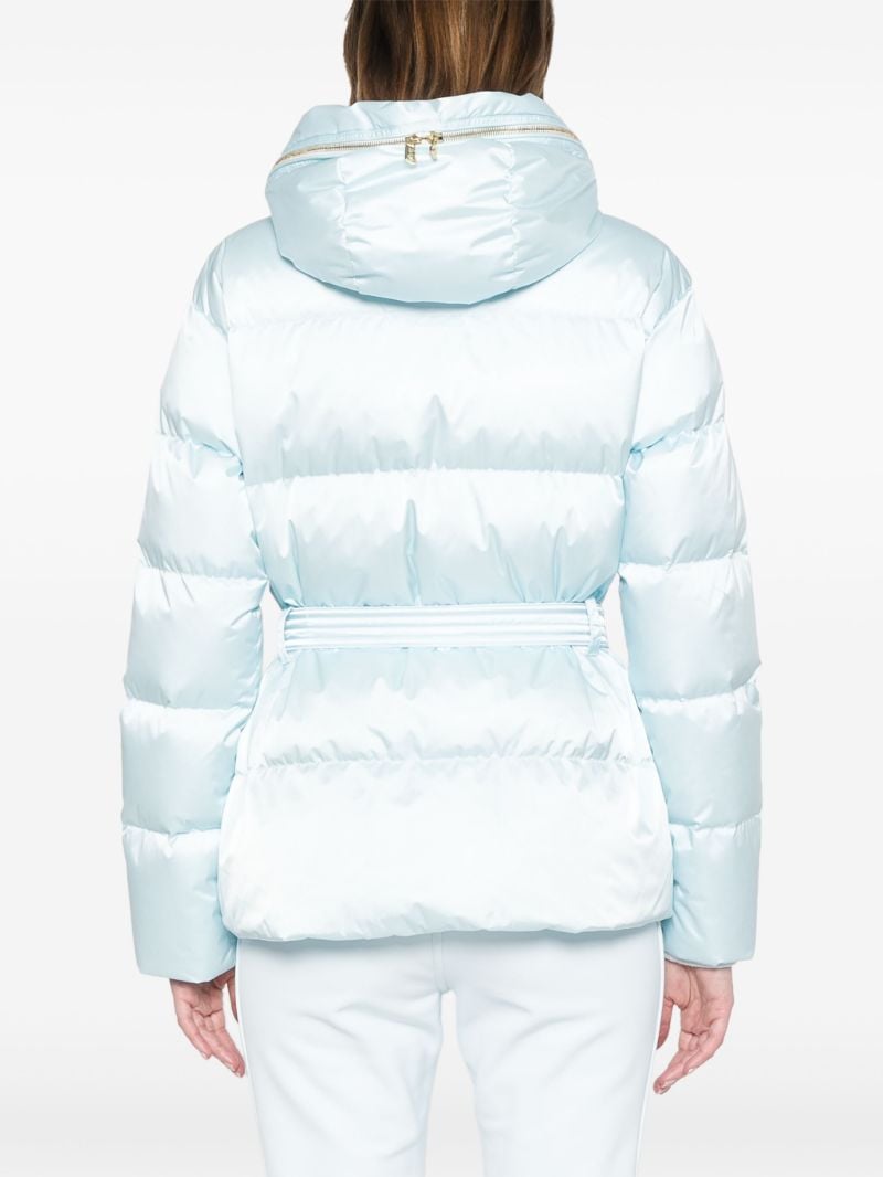 Belted Hooded Ski Jacket