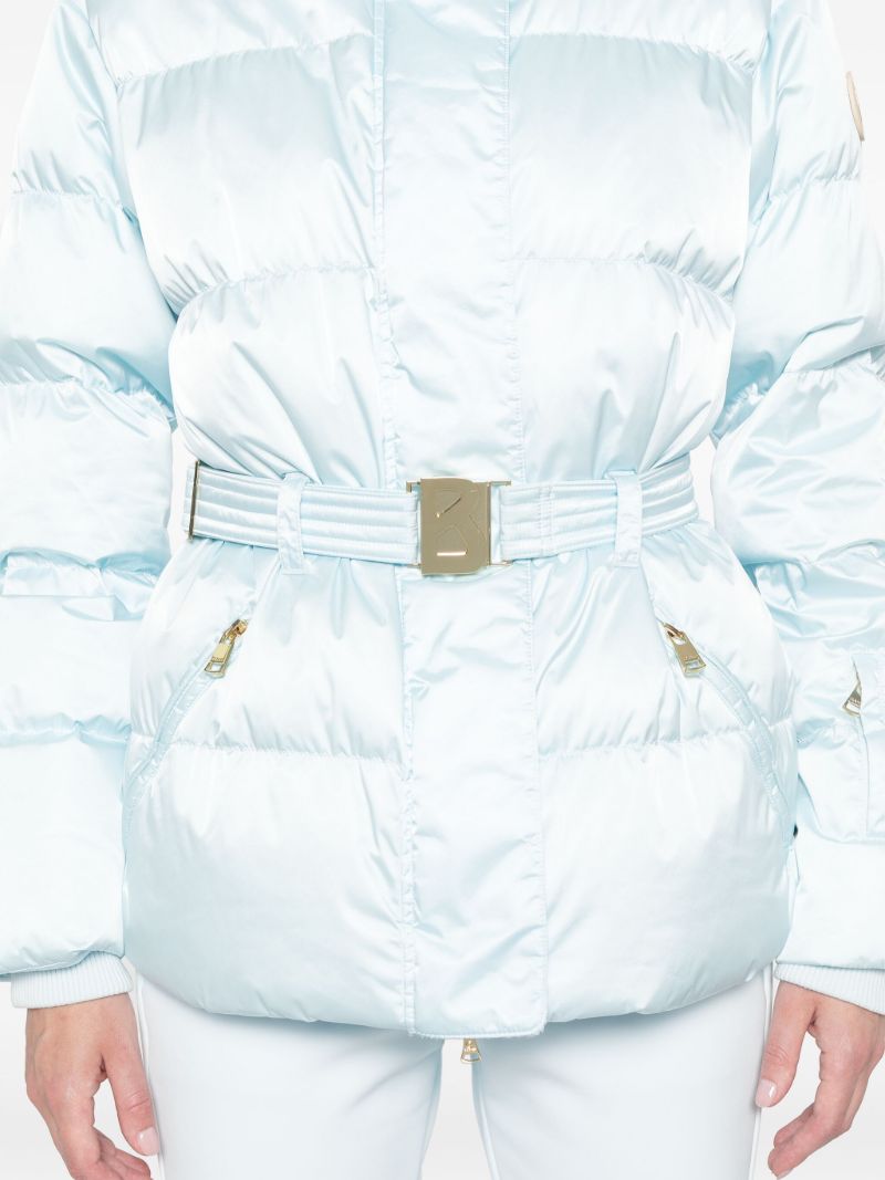 Belted Hooded Ski Jacket