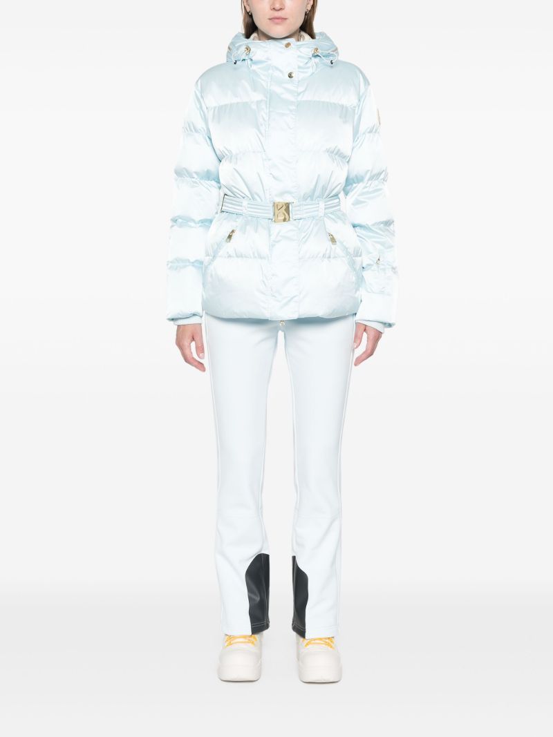 Belted Hooded Ski Jacket