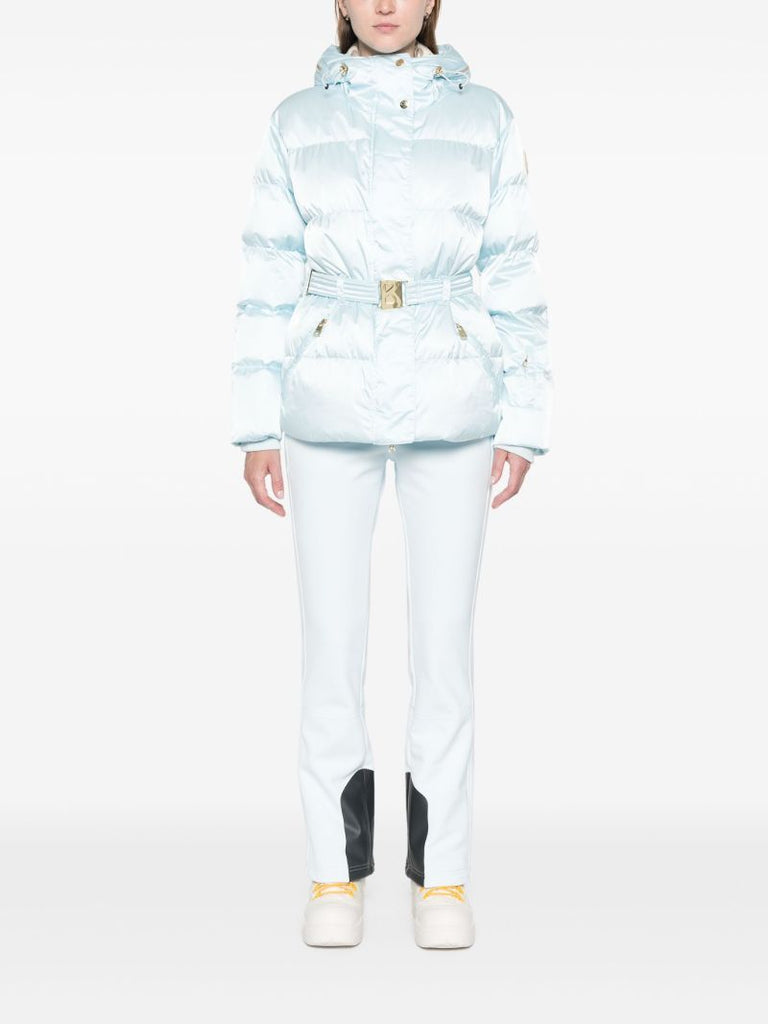 Belted Hooded Ski Jacket