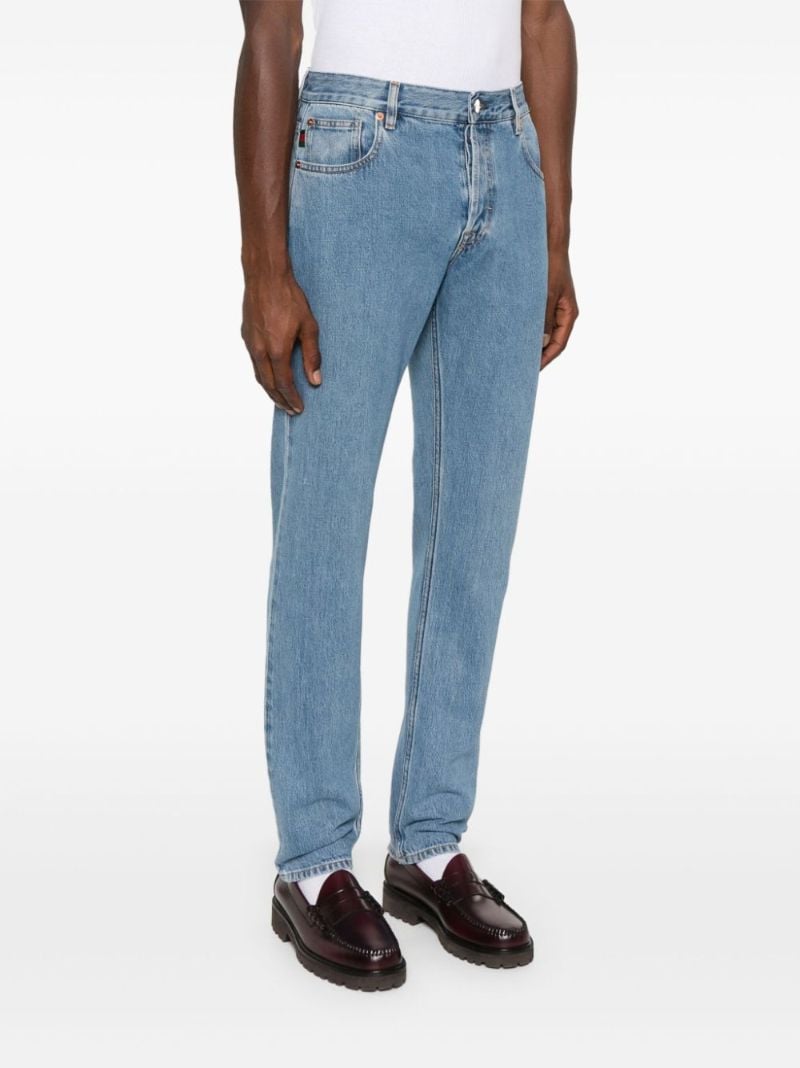 Web Tapered Jeans