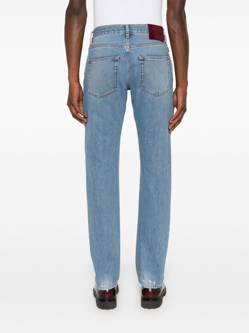 Web Tapered Jeans