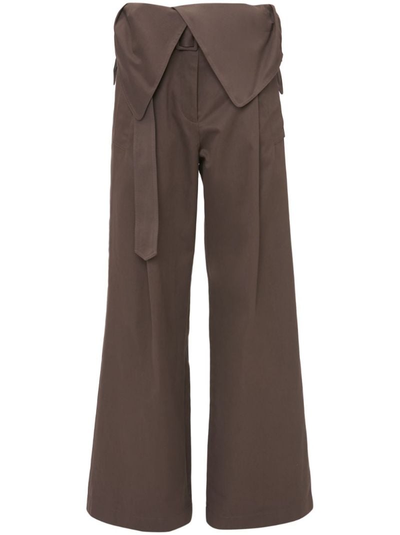 Fold-over Trench Trousers