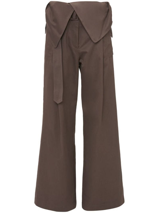 Fold-over Trench Trousers