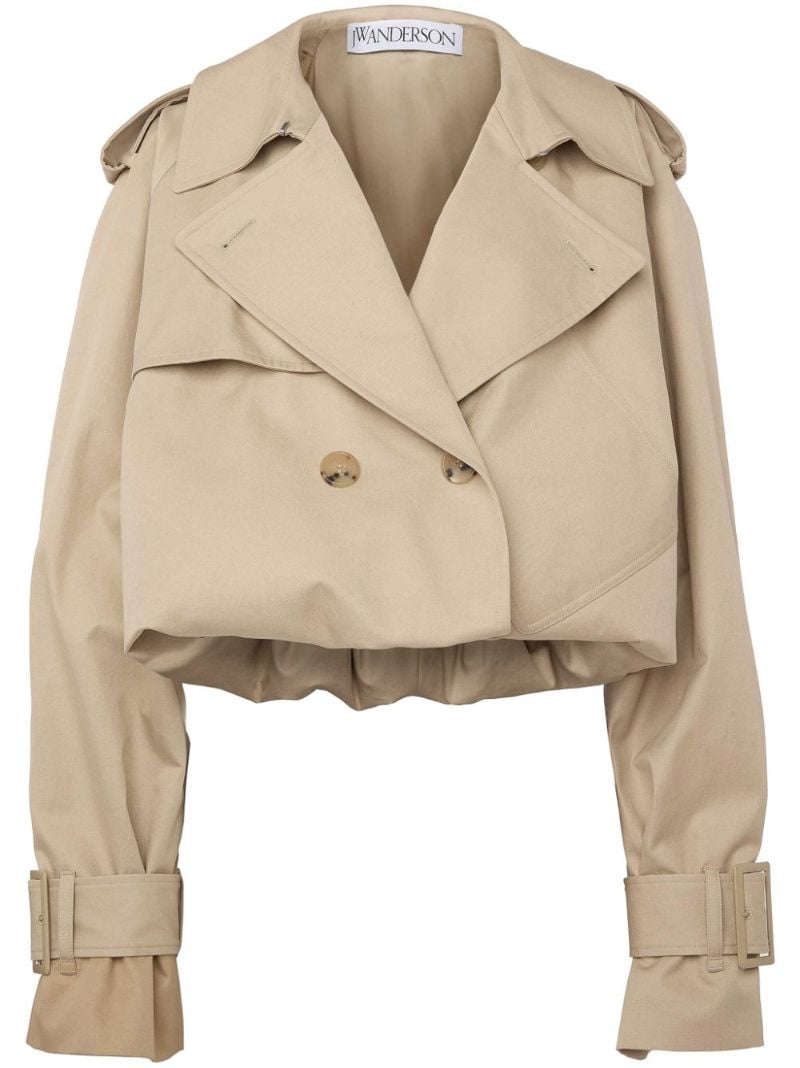 Cropped Trench Coat