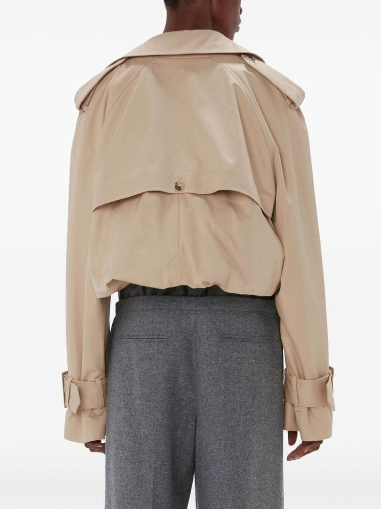 Cropped Trench Coat