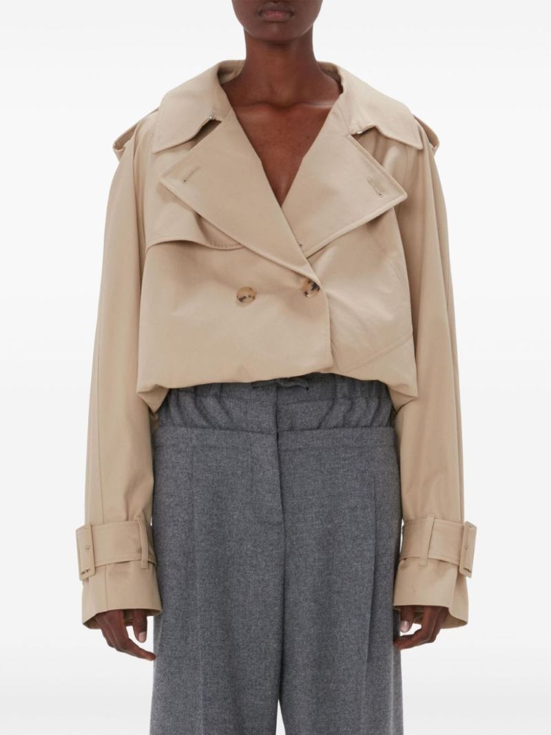 Cropped Trench Coat