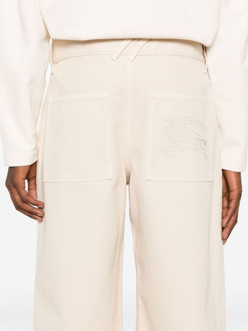 Edk-embroidered Jeans