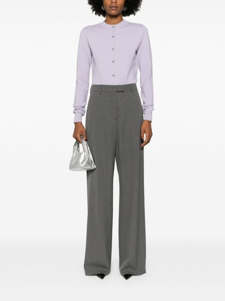Wide-leg Tailored Trousers