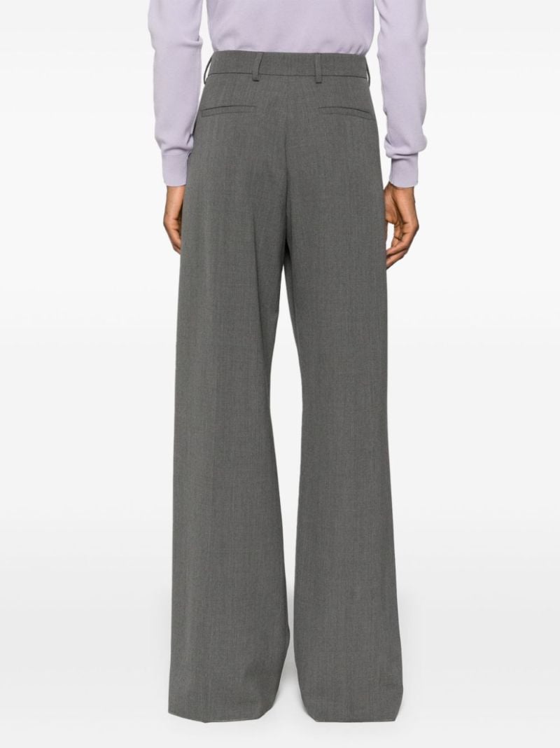 Wide-leg Tailored Trousers