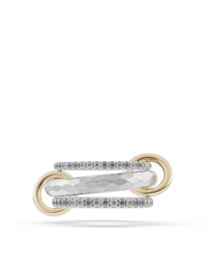 18k Yellow Gold Theo Vulcan Diamond Ring