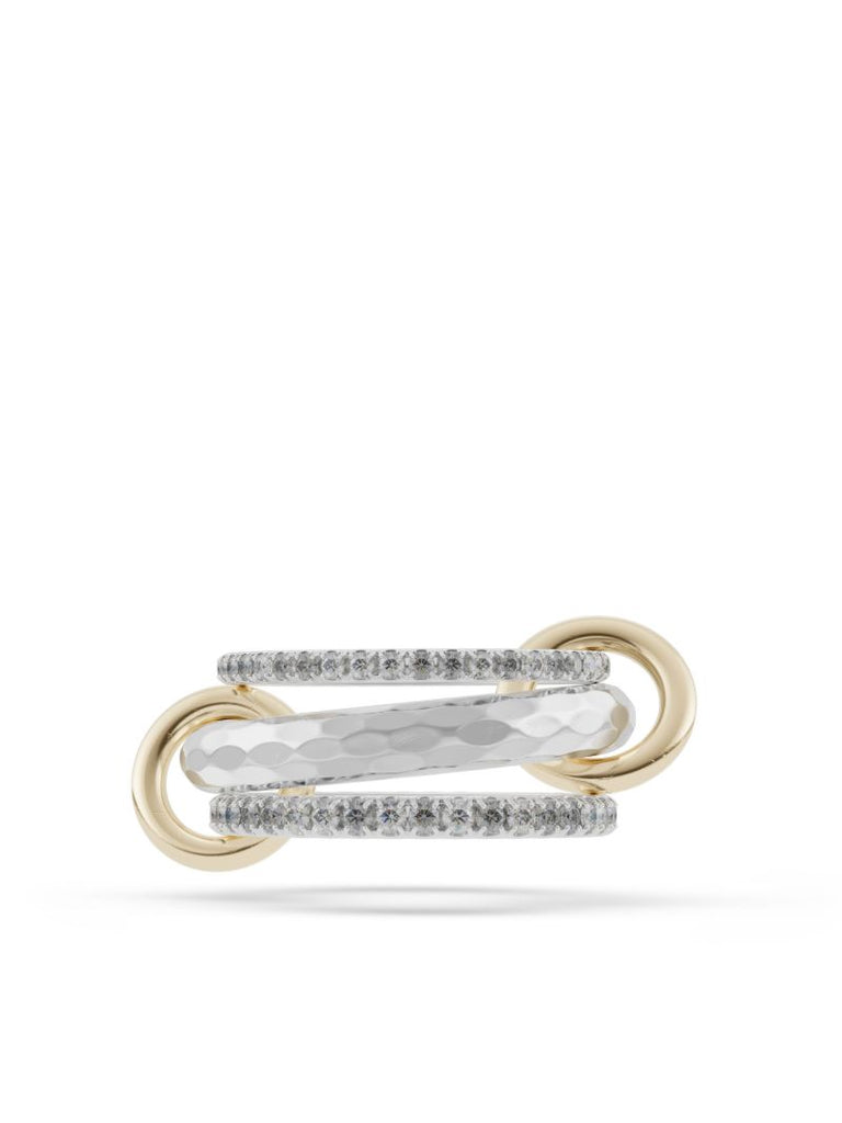 18k Yellow Gold Theo Vulcan Diamond Ring