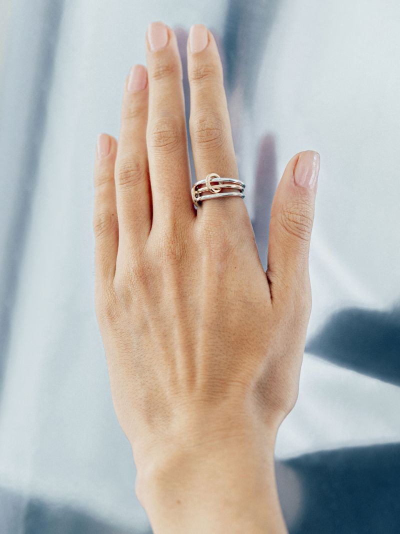 18k Yellow Gold Solarium Ring