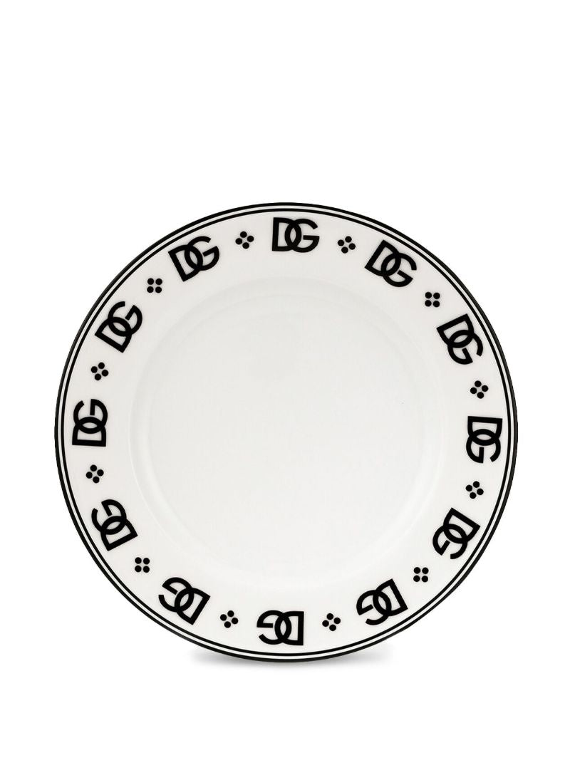 White Dg Plates Set