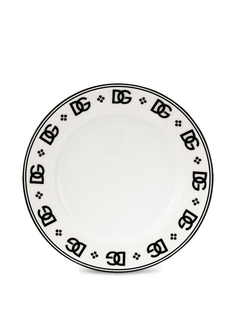 White Dg Plates Set