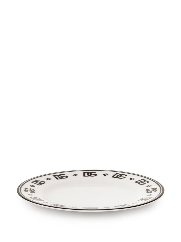 White Dg Plates Set