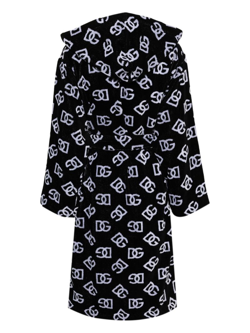 Terry Jacquard Cotton Bath Robe
