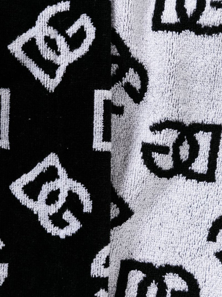 Terry Jacquard Cotton Bath Robe