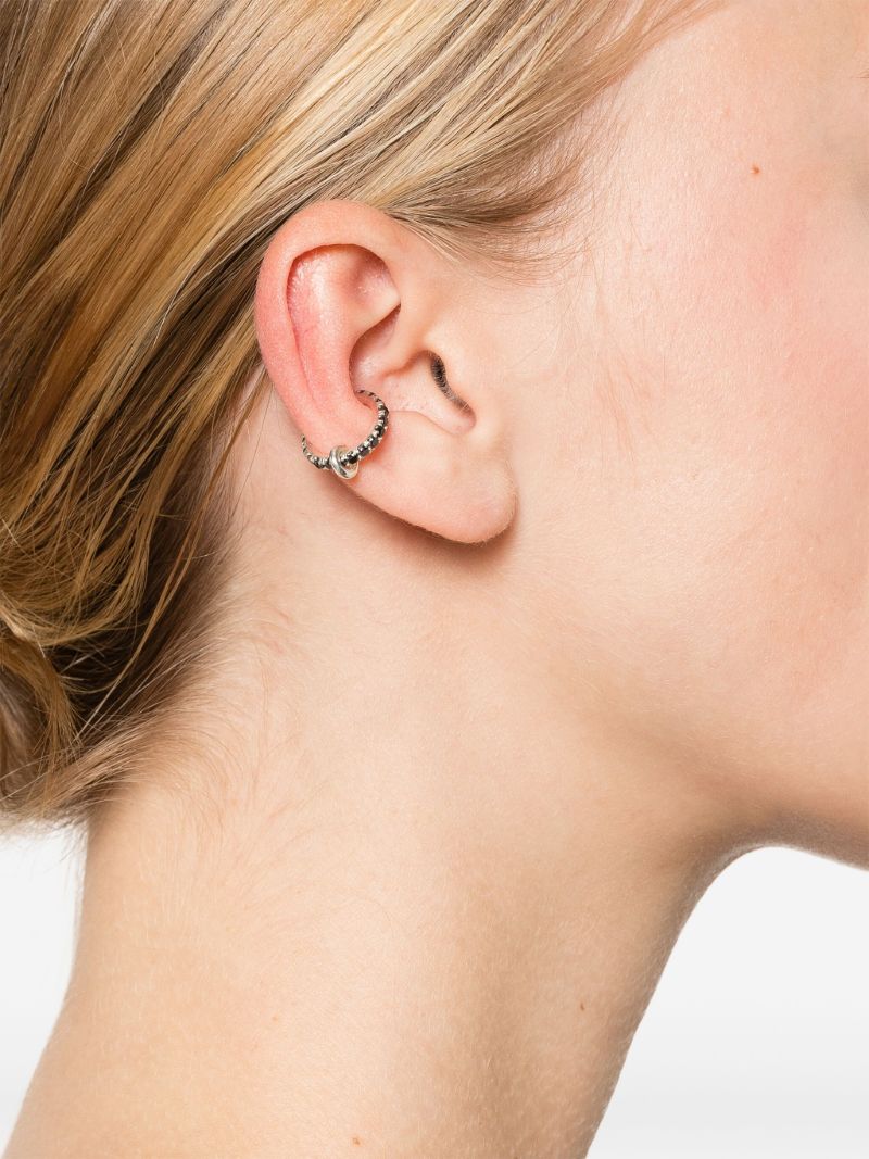 Sterling Silver Elara Diamond Ear Cuff