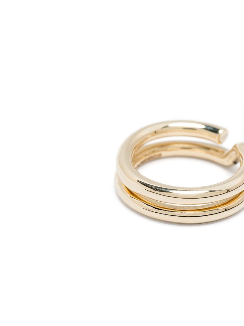 14k Yellow Gold Keyring Ring