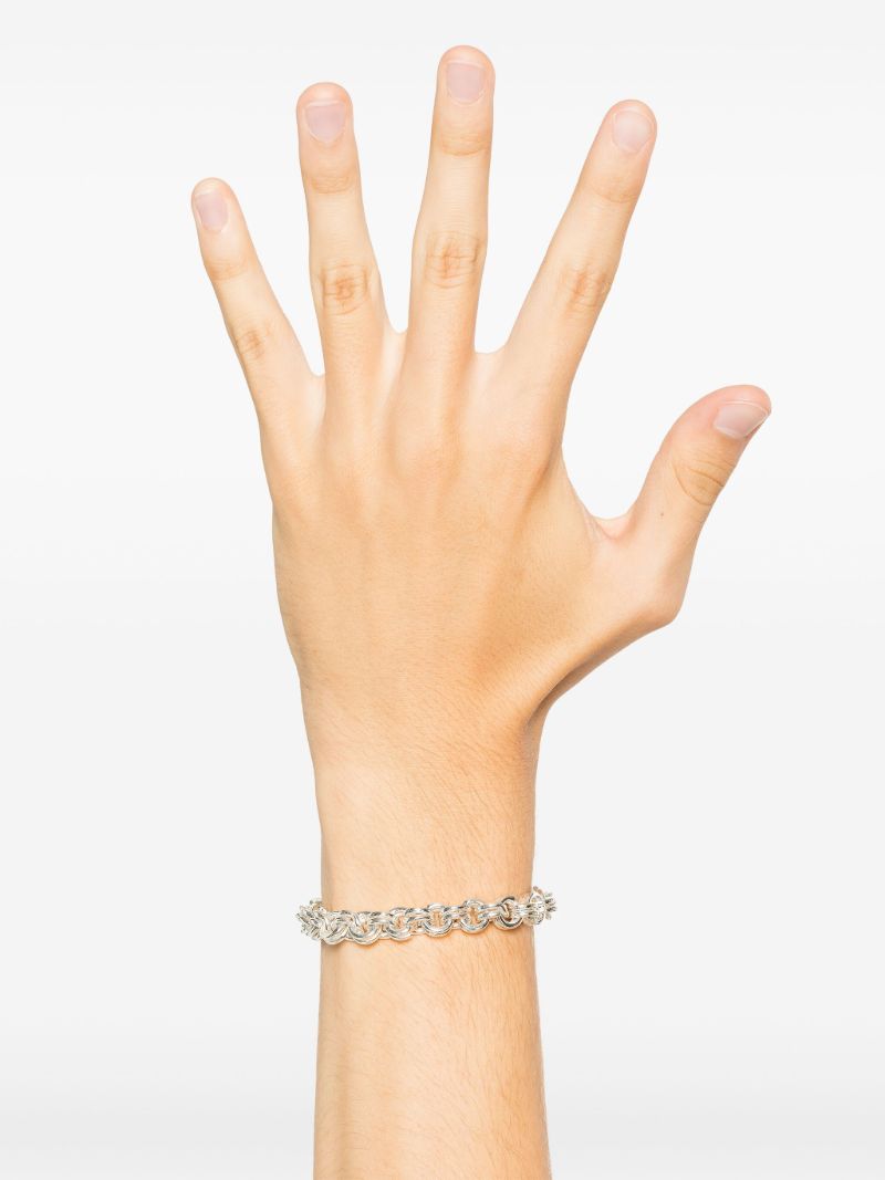 Recycled Silver Keyring Bracelet