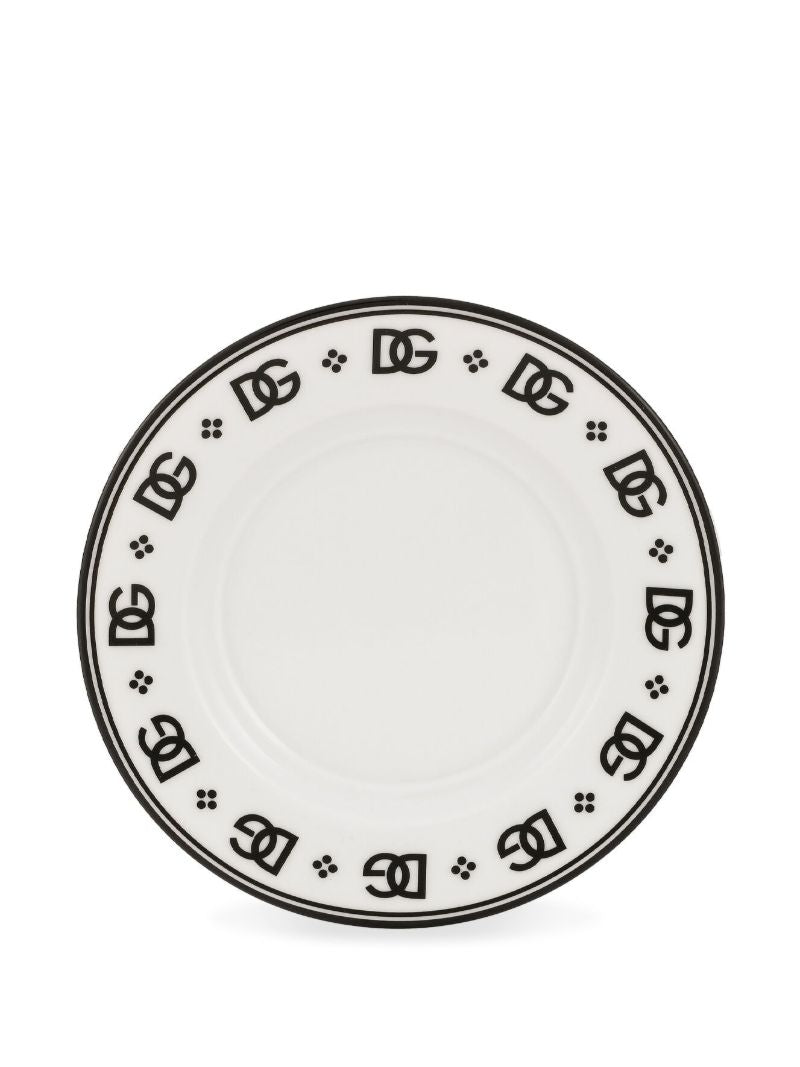 White Dg Tea Set