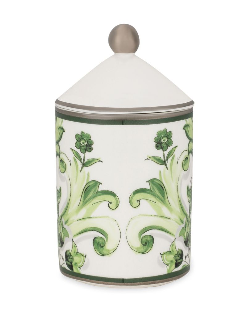 White Porcelain Scented Candle
