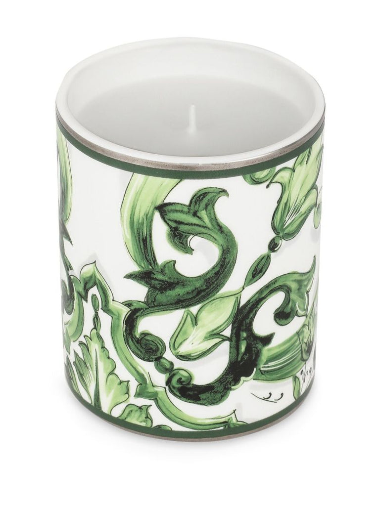 White Porcelain Scented Candle