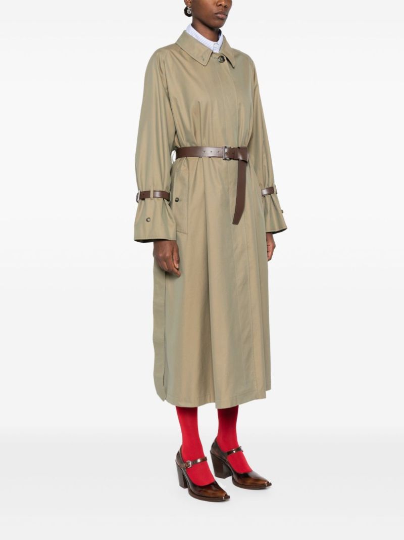 Cotton Twill Trench Coat