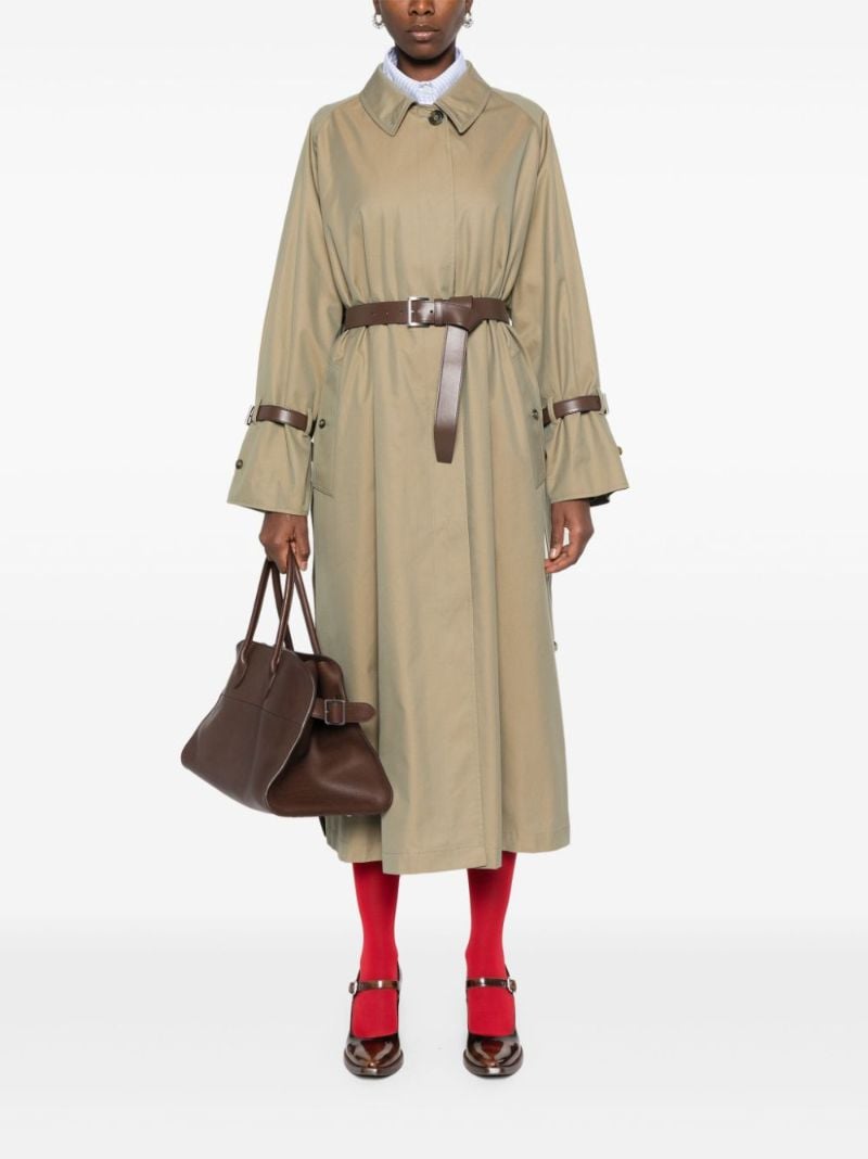 Cotton Twill Trench Coat