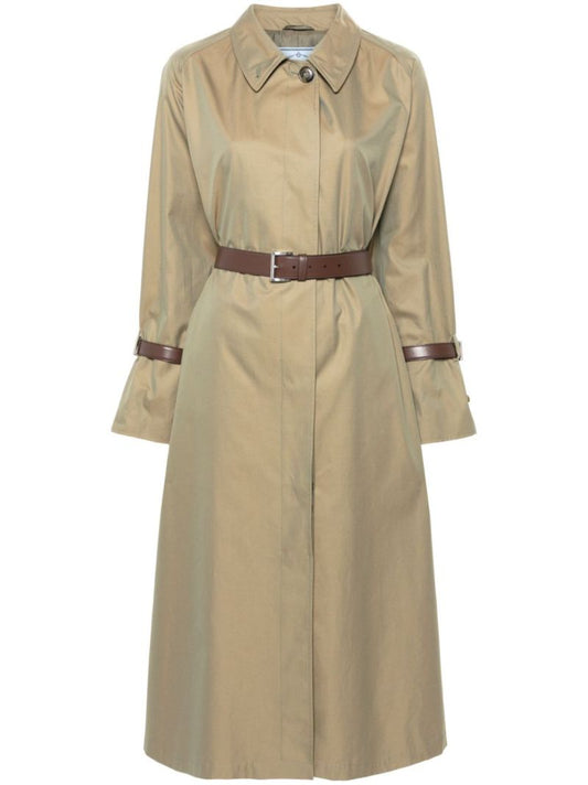 Cotton Twill Trench Coat