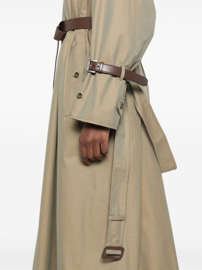 Cotton Twill Trench Coat