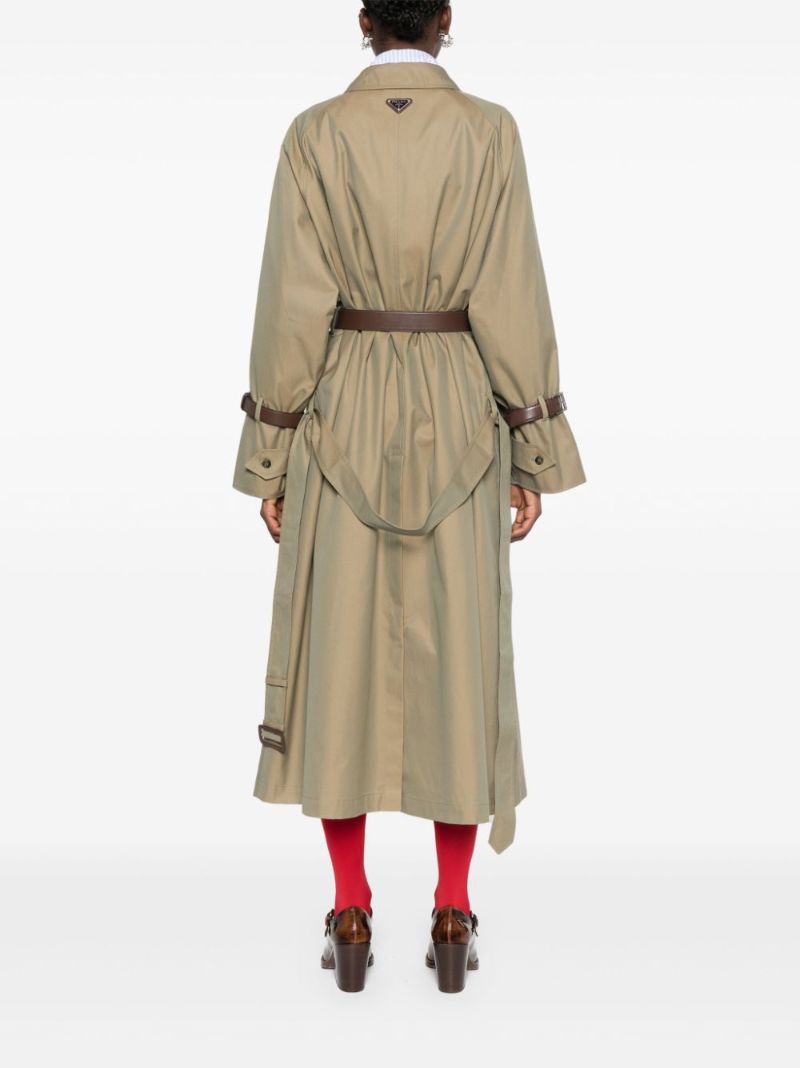 Cotton Twill Trench Coat