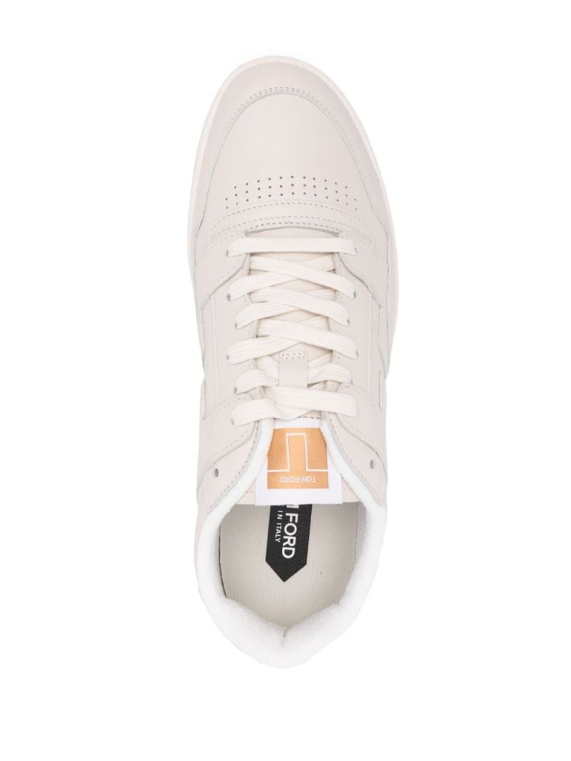 Logo-debossed Low-top Sneakers