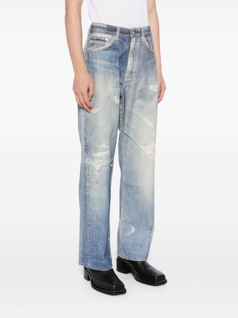Blue Third Cut Jeans