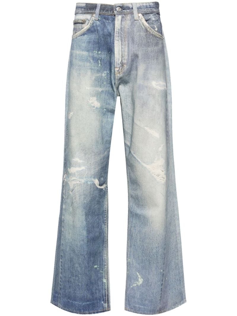 Blue Third Cut Jeans