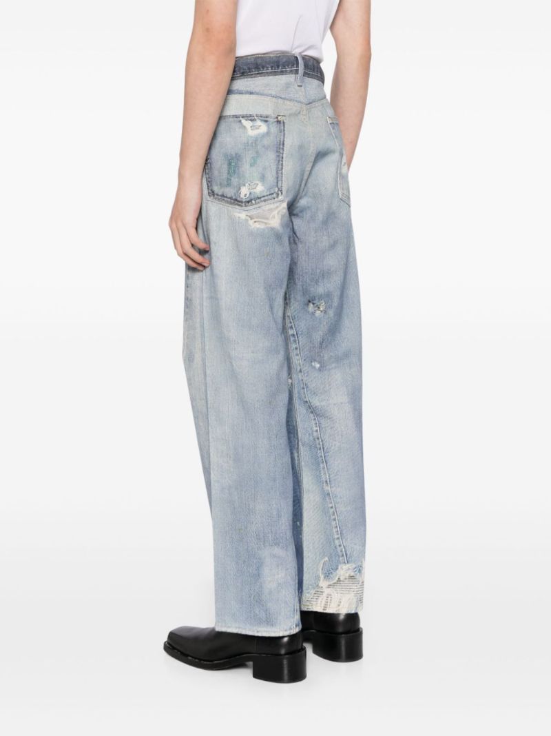 Blue Third Cut Jeans