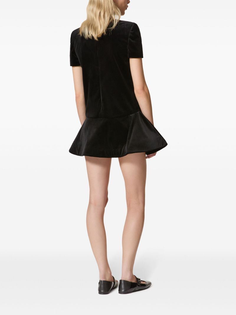Asymmetric Mini Dress