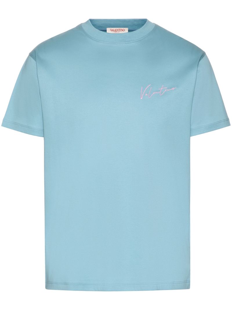 Vlogo Signature-print T-shirt