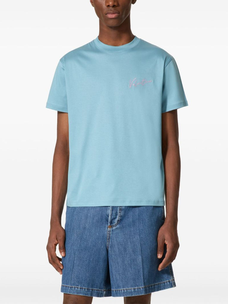 Vlogo Signature-print T-shirt