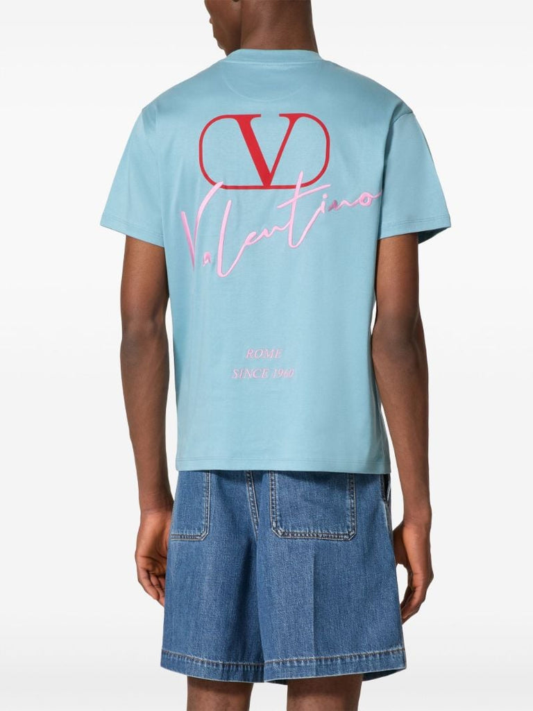 Vlogo Signature-print T-shirt