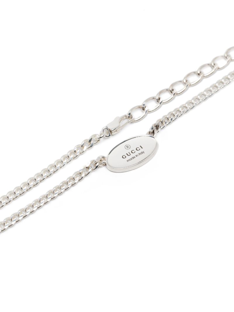 Logo Pendant Necklace