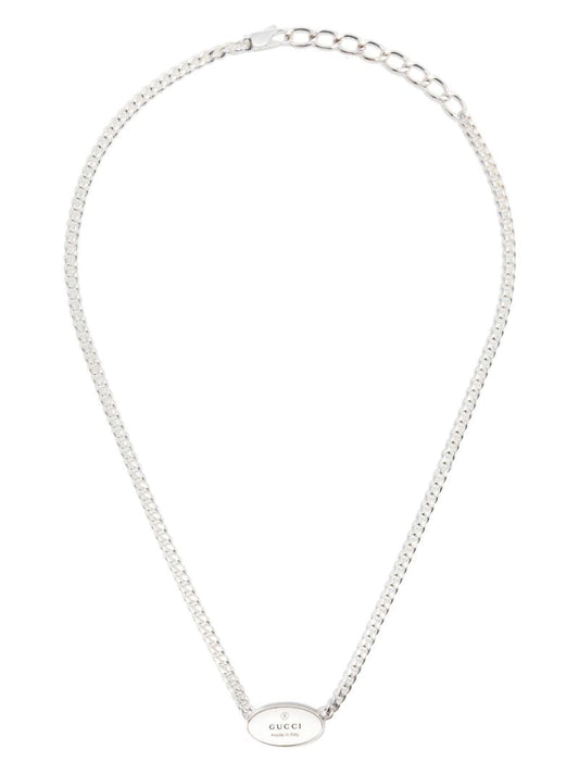 Logo Pendant Necklace