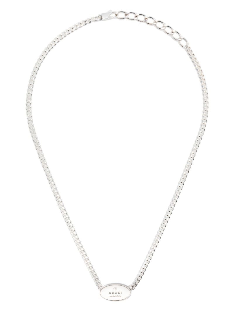 Logo Pendant Necklace