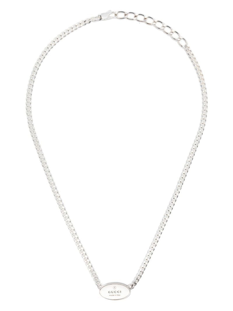 Logo Pendant Necklace