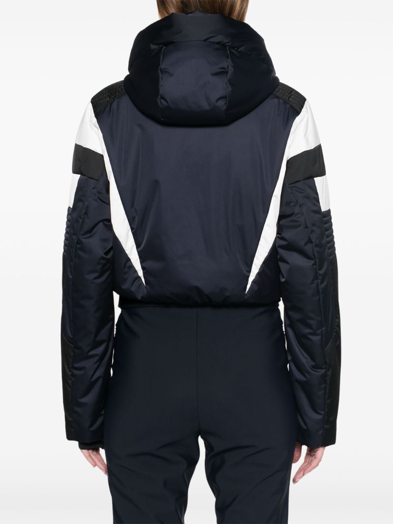 Two-tone Zipped All-in-one