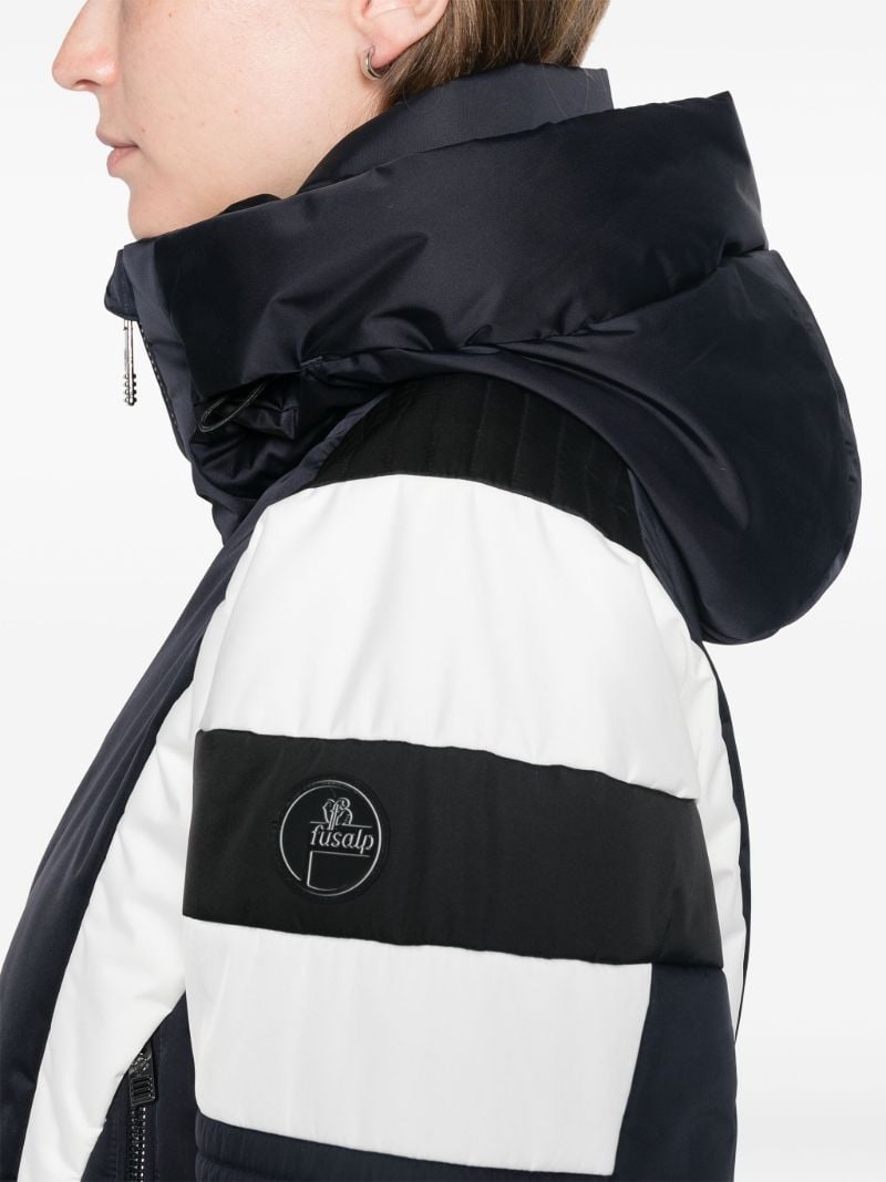 Two-tone Zipped All-in-one