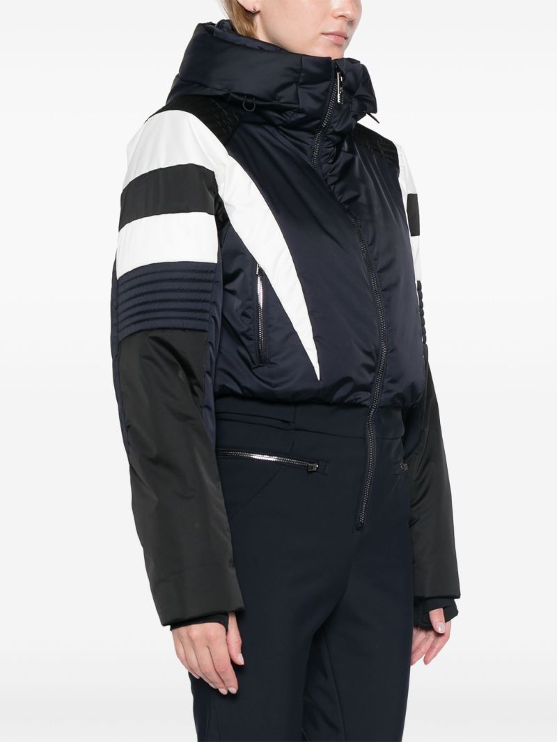 Two-tone Zipped All-in-one