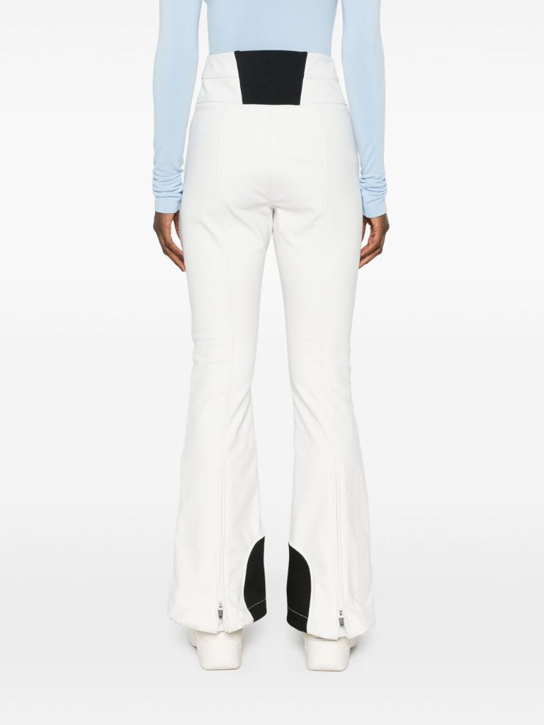 Embroidered Flared Ski Trousers
